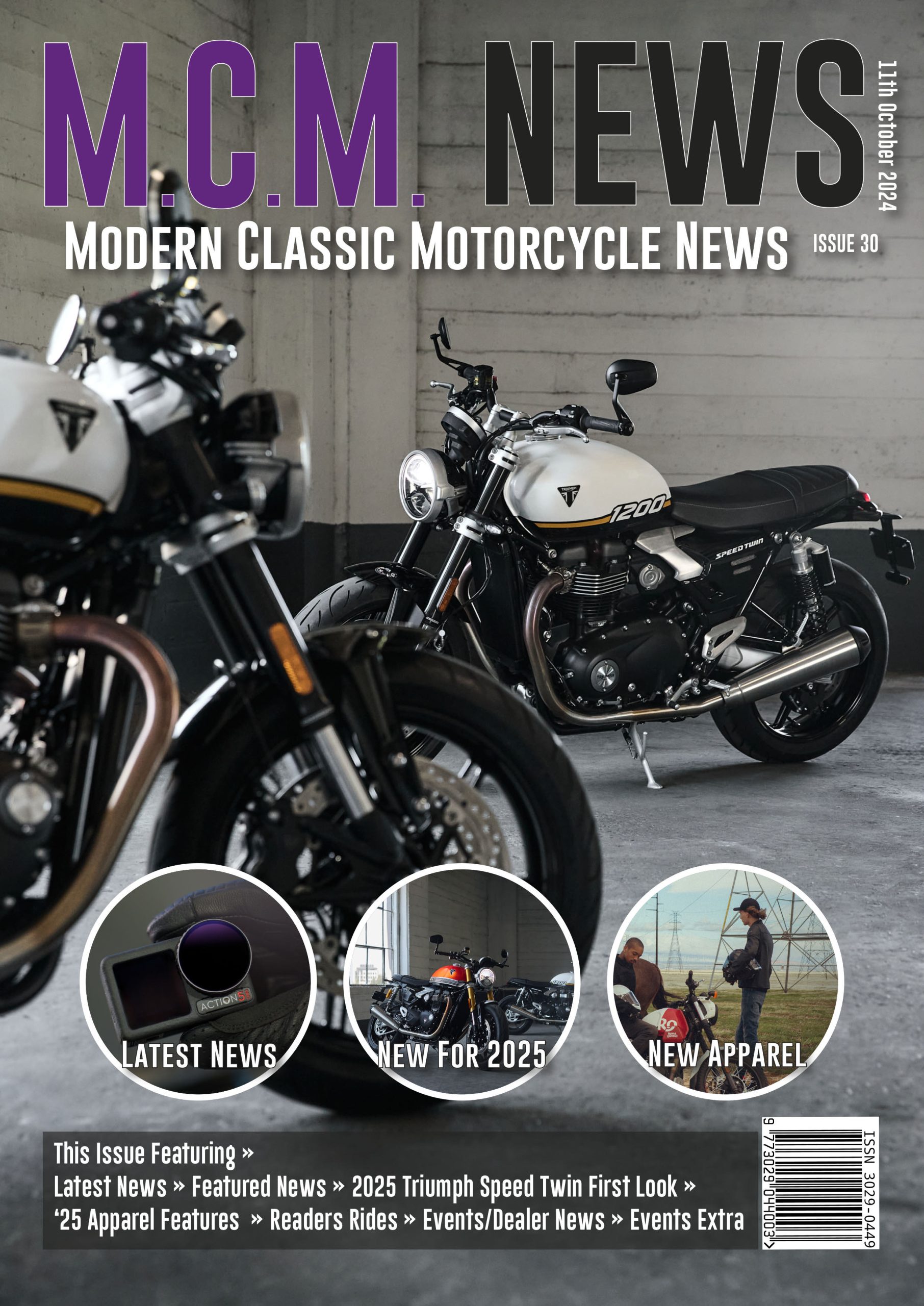 Just Dropped Issue 30 – Modern Classic Motorcycle News