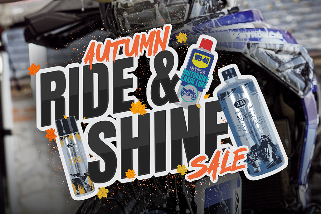 Keep Your Bike Sparkling With R&g’s Autumn Ride & Shine Sale!