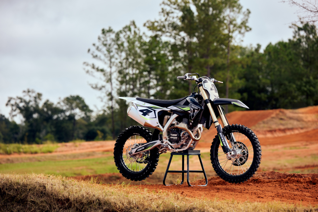 Triumph Launches New 450cc Motocross With Ricky Carmichael