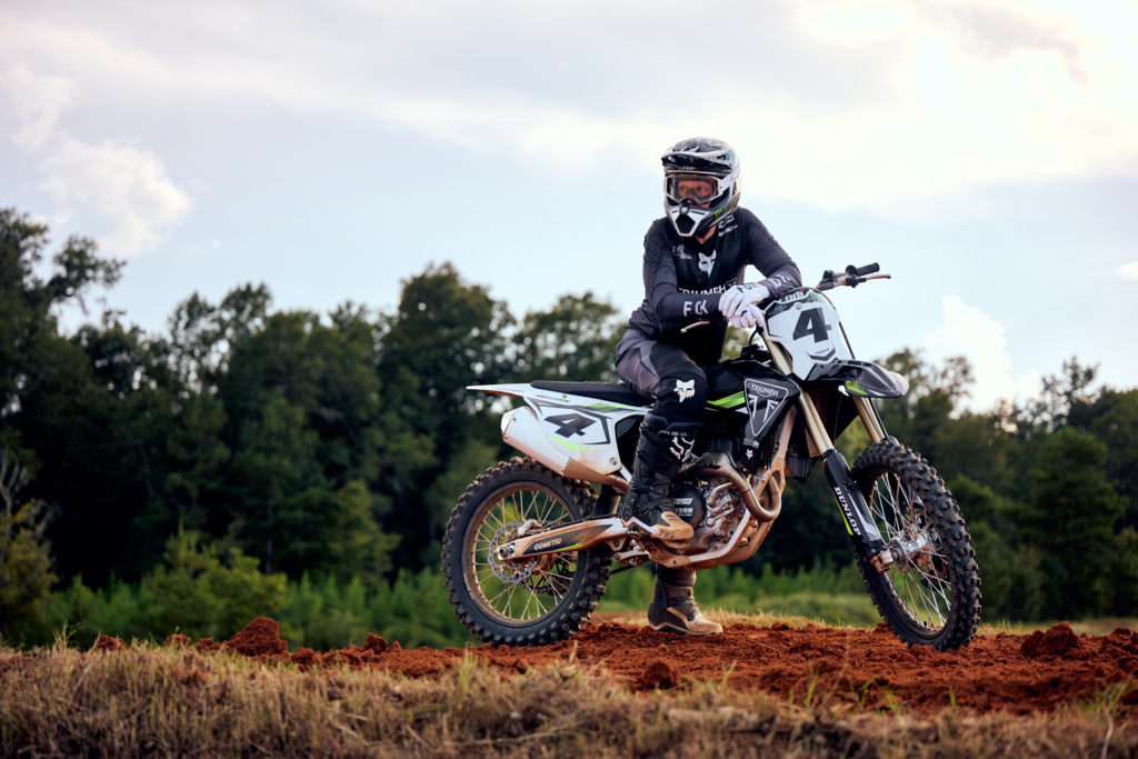 Triumph Launches New 450cc Motocross With Ricky Carmichael