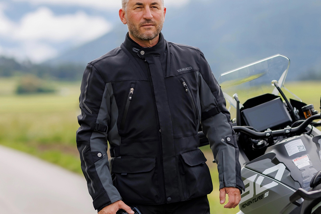 Vanucci introduces the new VAJ-5 all-weather motorcycle touring jacket