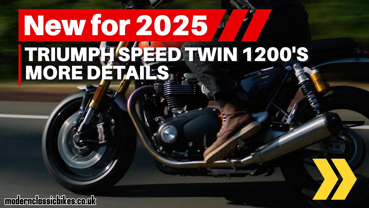 Triumph Reveals New Speed Twins Further Info