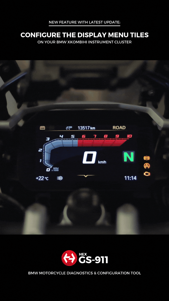 New Hex Gs-911 Update Unlocks Customisation And Control For Bmw Riders