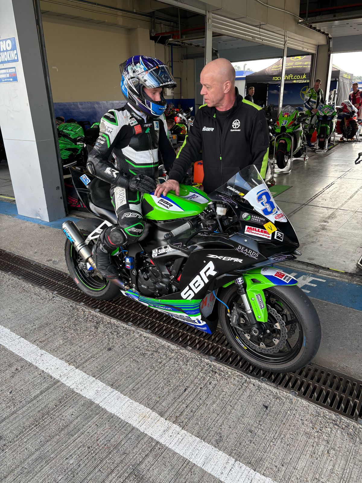 Carl Harris and SBR Racing