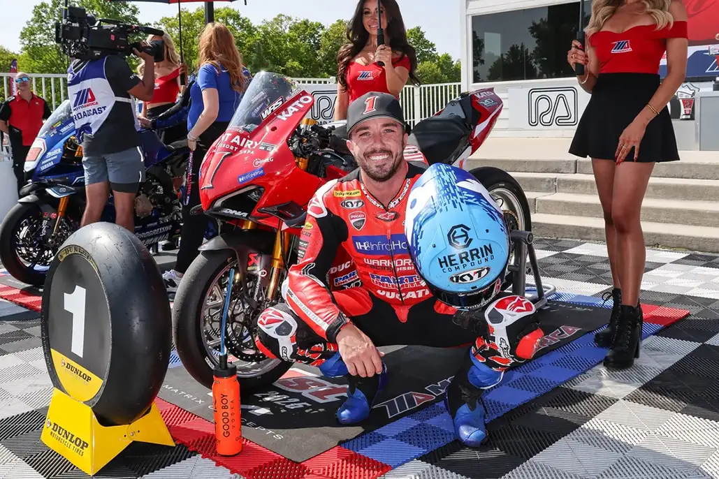 Herrin Sweeps With Second Road America Superbike Victory 4 Herrin Sweeps With Second Road America Superbike Victory
