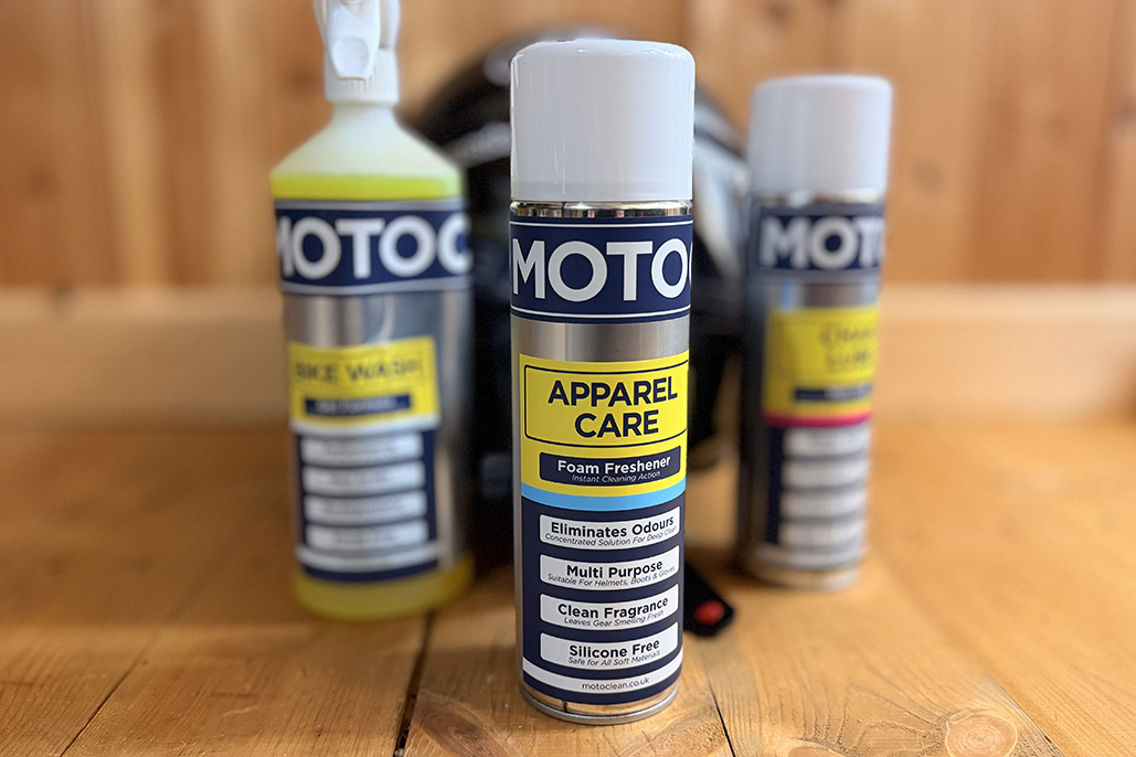 Revitalize Your Gear: Motoclean Apparel Care Foam Freshener 2 Revitalize Your Gear: Motoclean Apparel Care Foam Freshener