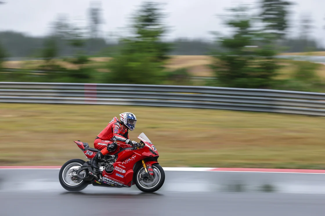 Motoamerica: Jacobsen On Top At Ridge, Ducati Takes Top Three In Wet Timed Practice