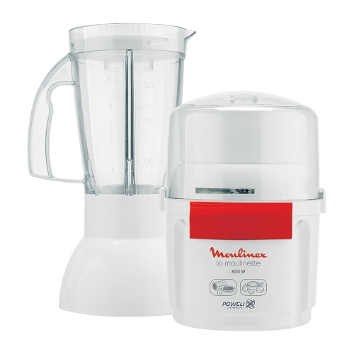 Moulinex La Moulinette Chopper With Blender, 800 Watt, 250ml