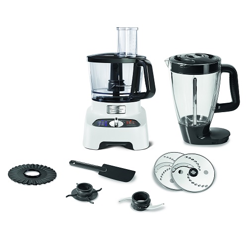 Moulinex Double Force Food Processor, 27 functions, White