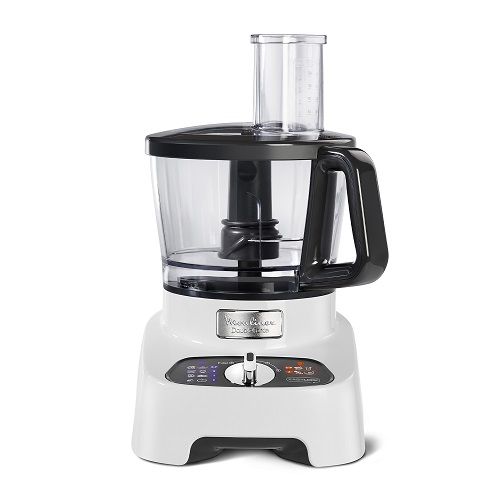 Moulinex Double Force Food Processor with 8 attachments for 27 functions, 1000 watt, 3L Bowl, 2L Blender - FP823125
