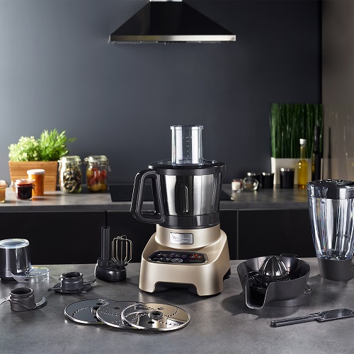 Moulinex Double Force, Food Processor with 11 attachments, 36 functions, Digital Panel, 1000 watt, 3L Bowl, 2L Blender - FP8267 Moulinex Double Force, Food Processor with 11 attachments, 36 functions, Digital Panel, 1000 watt, 3L Bowl, 2L Blender - FP8267