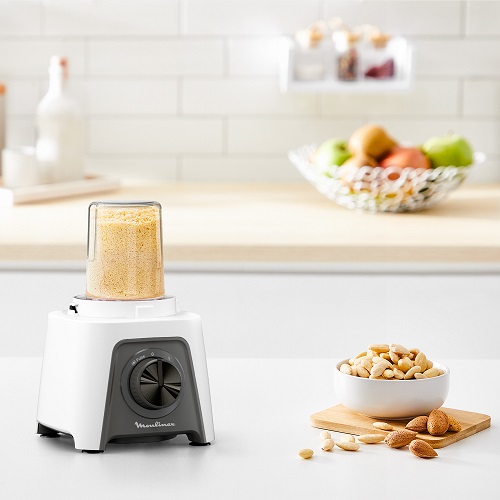 Moulinex Blendeo+, 450W, 1.5L, 2 Speeds plus Pulse, Grinder and Grater - LM2C31EG