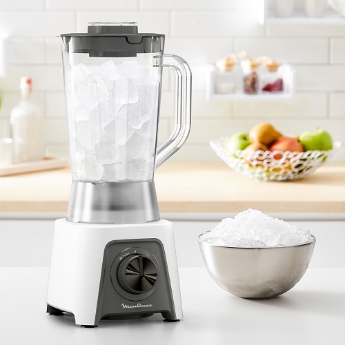 Moulinex Blendeo+, 450W, 1.5L, 2 Speeds plus Pulse, Grinder and Grater - LM2C31EG