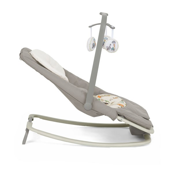 joie dreamer baby bouncer in the rain