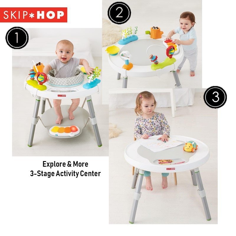 3 stage activity center