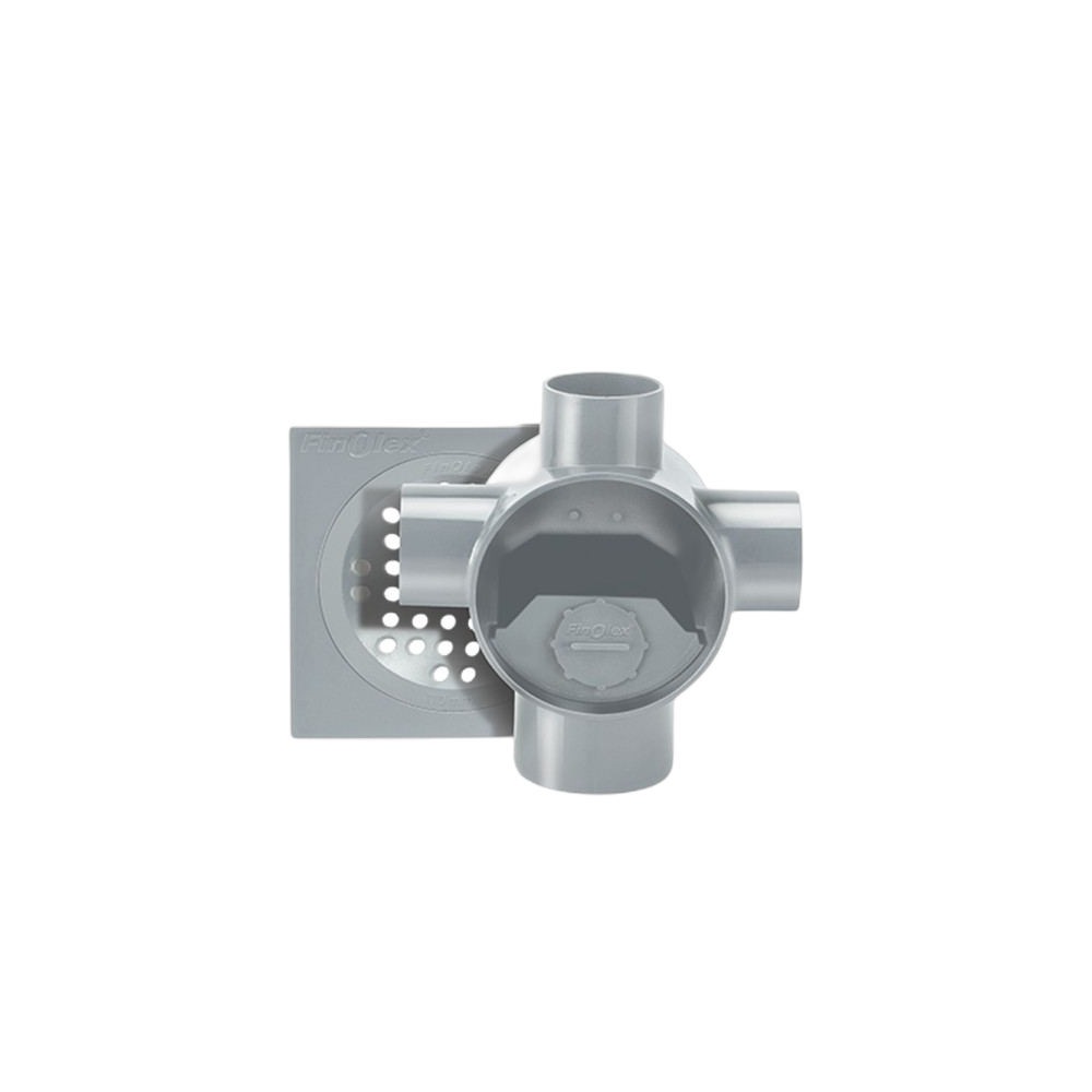 Finolex SWR Pvc Multi Floor Trap With Jali 4 inch x 2.5 inch