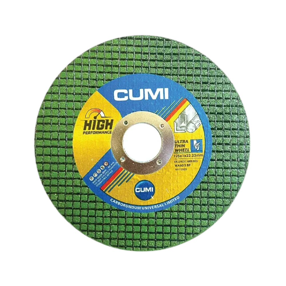 Cumi Steel Cutting Blade 4in Green