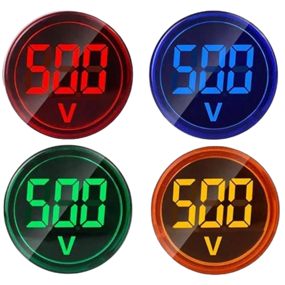 LED Indicator with Voltage Display