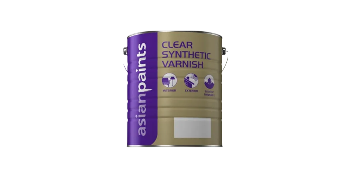 Asian Paints Apcolite Synthetic Varnish Clear