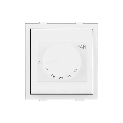 Anchor Roma Classic High Speed Fan Step Regulator 2M White