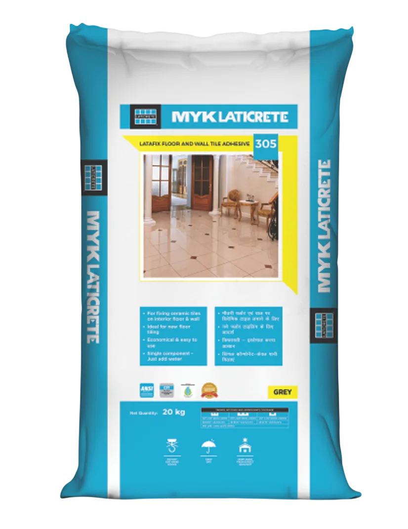Myk Laticrete Thinset Tile Adhesive 305 Grey 20kg