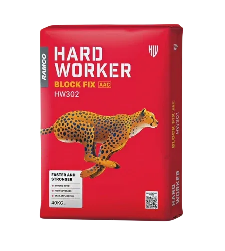 Ramco Hardworker Block Fix For AAC Blocks Paste - 40Kg
