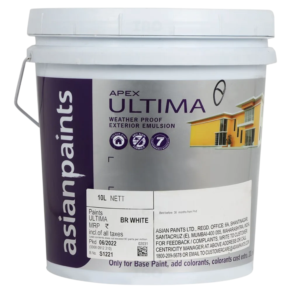 Asian Paints Apex Ultima Luxury Exterior Emulsion Brilliant White