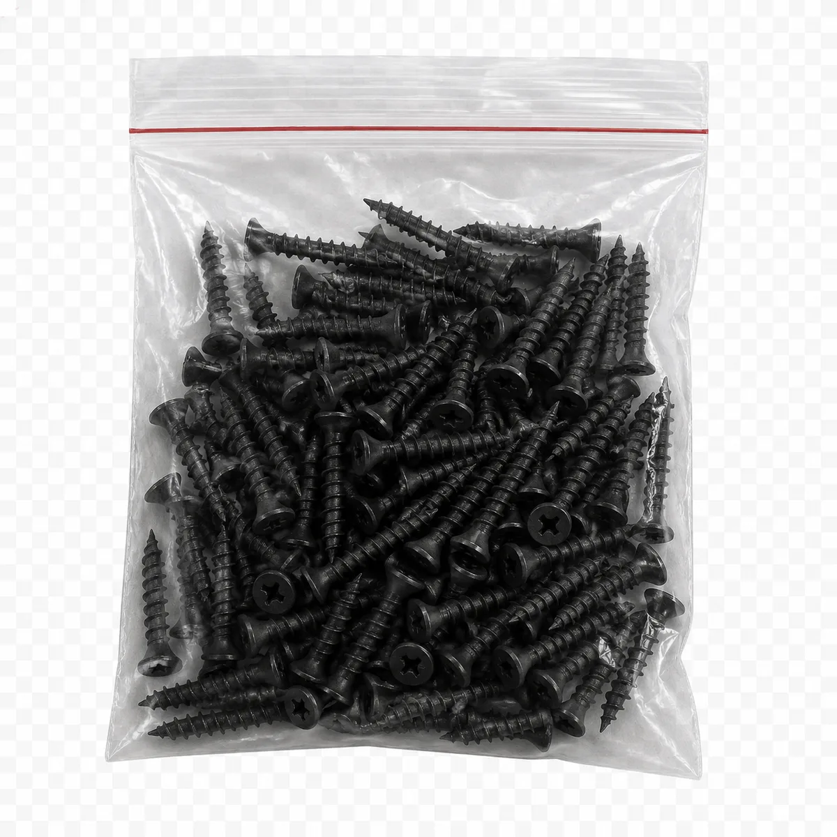 Dry Wall Black Screw - 5 dozen Packet (60pcs)