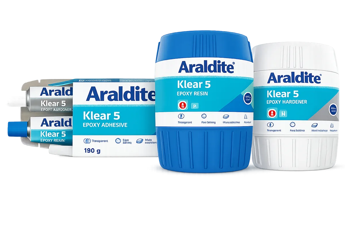 Araldite Klear 5 Mins Setting Epoxy Adhesive