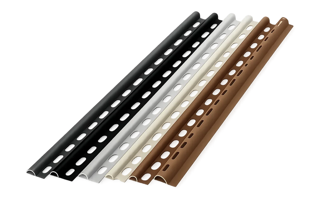 Dural Plastic Tile Edge Trim 10mm- 7ft Height