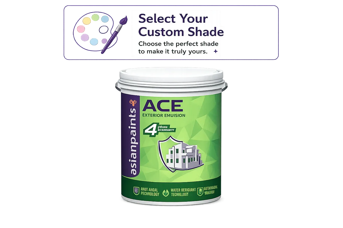Asian Paints Ace Exterior Emulsion Paint Colour