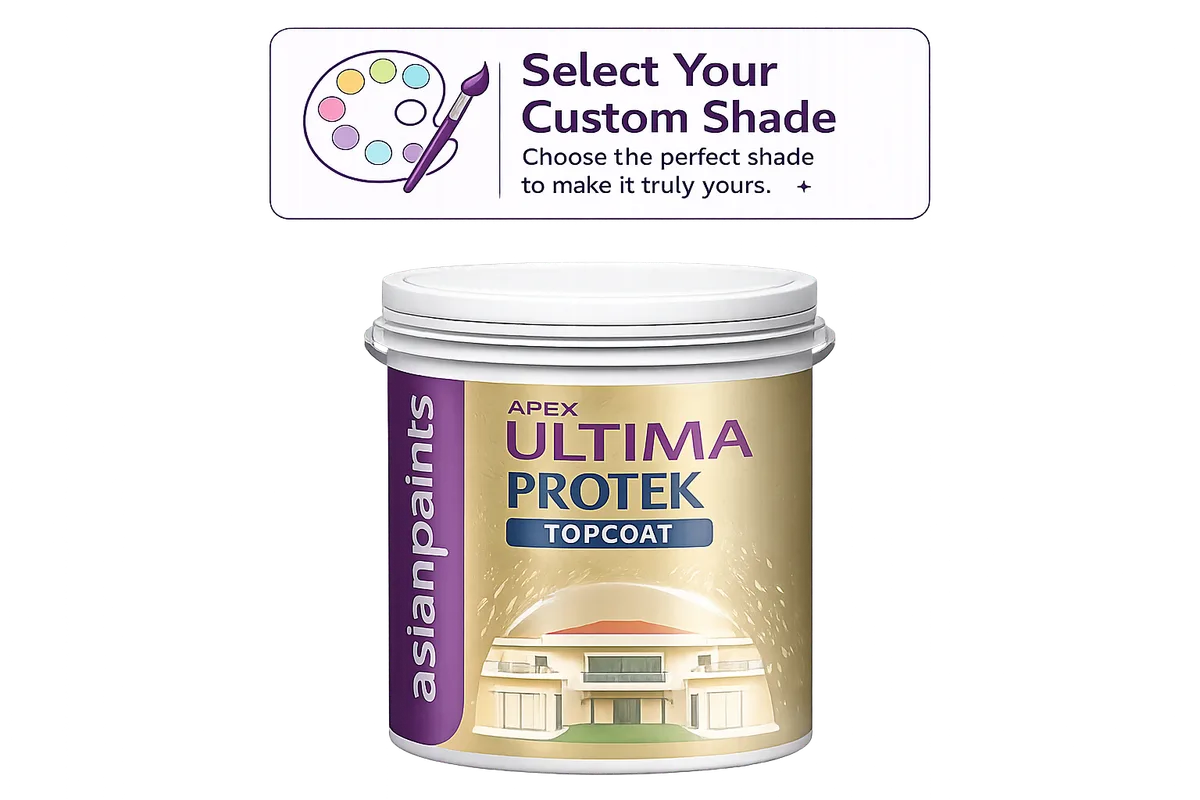 Asian Paints Apex Ultima Protek Exterior Emulsion Paint Colour