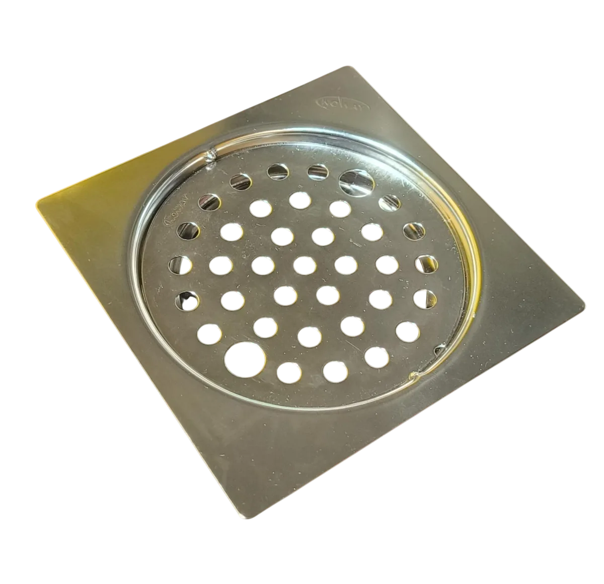 Futura SS Floor Drain Square Jali  (Plain) 5 Inch