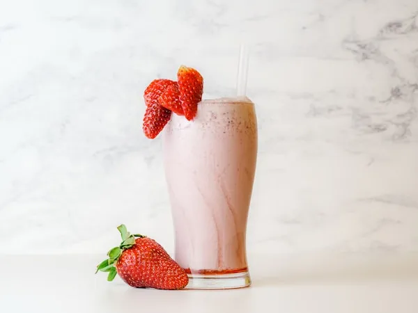 Çilekli Milkshake