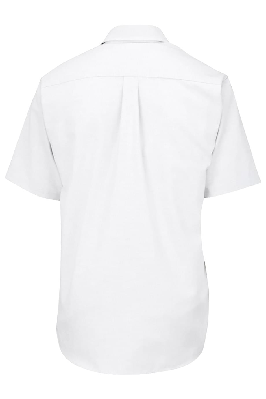EDWARDS EASY CARE OXFORD SHORT SLEEVE MENS SHIRT - Back View