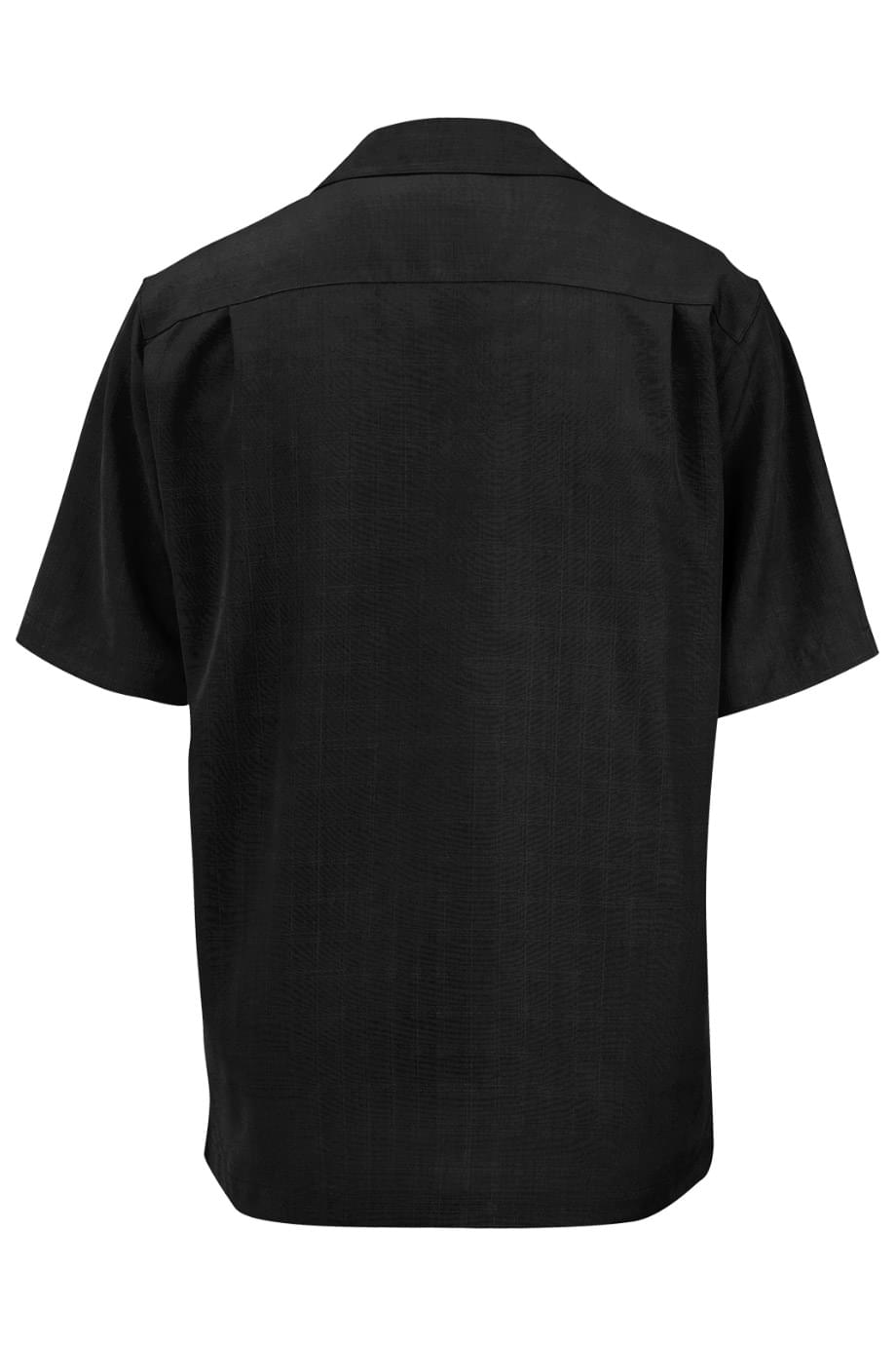 EDWARDS JACQUARD BATISTE CAMP SHIRT - Back View