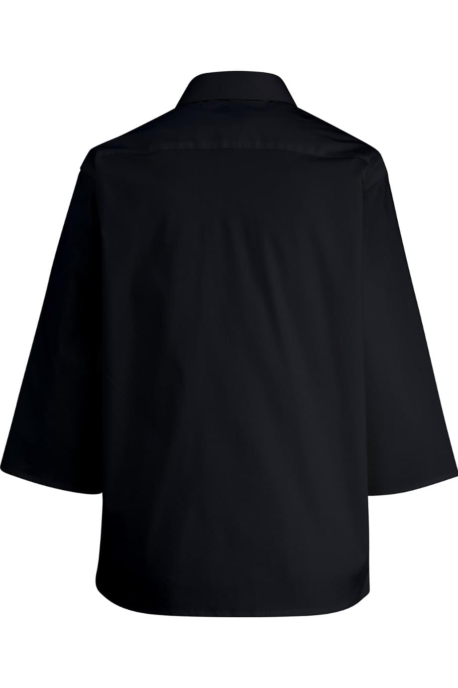 EDWARDS STRETCH BROADCLOTH LONG SLEEVE MENS SHIRT - Back View