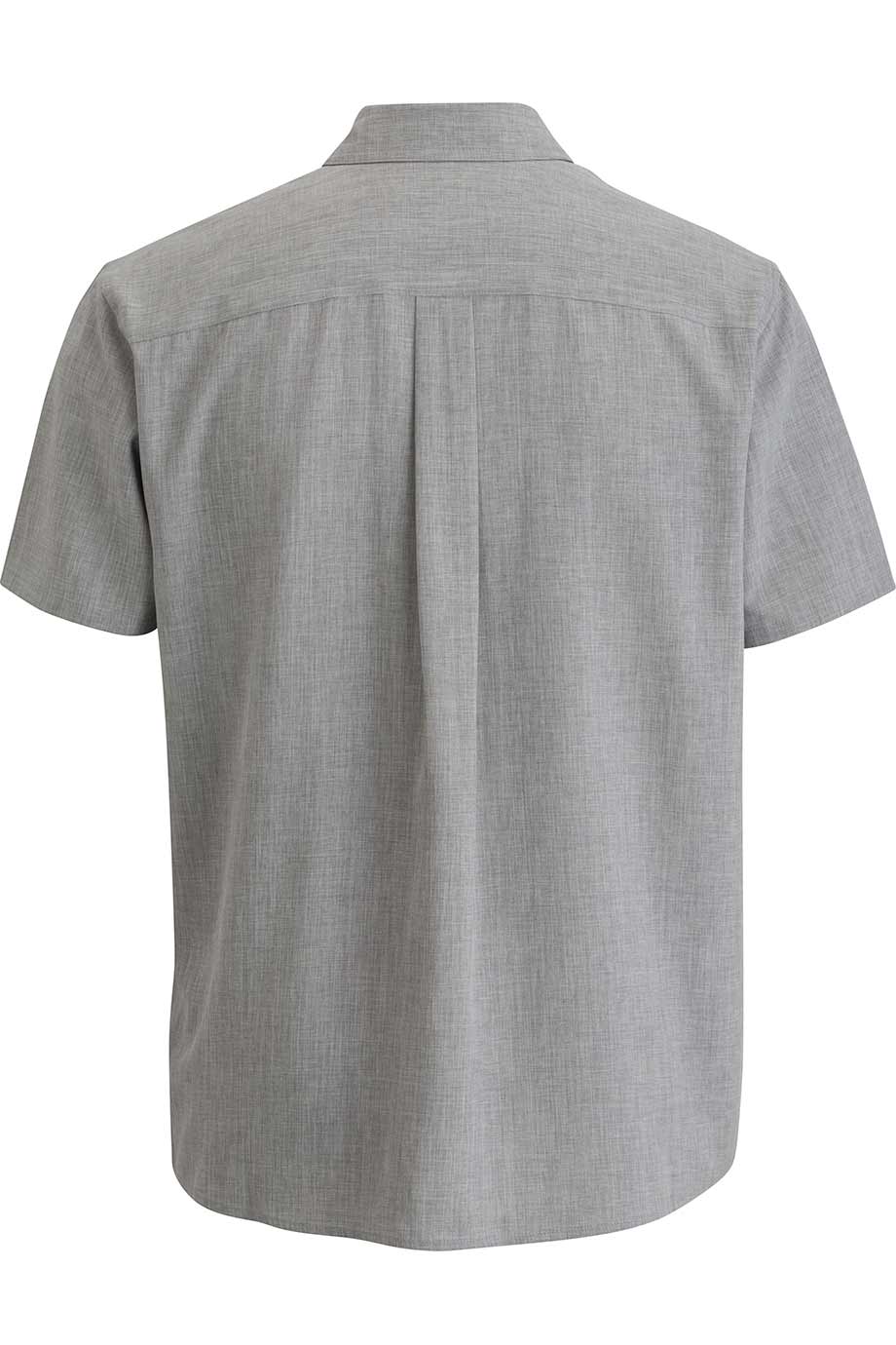 EDWARDS MELANGE MENS CAMP SHIRT - Back View