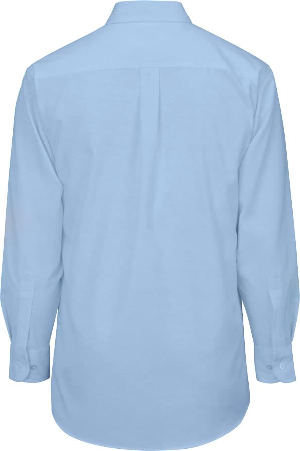 EDWARDS EASY CARE OXFORD LONG SLEEVE MENS SHIRT - Back View