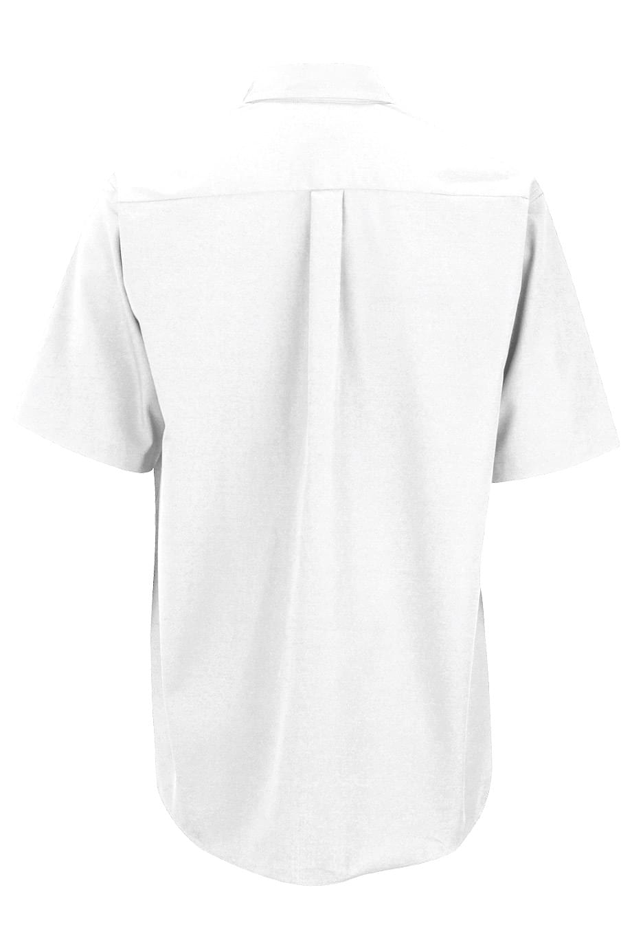 EDWARDS EASY CARE POPLIN SHORT SLEEVE MENS SHIRT - Back View