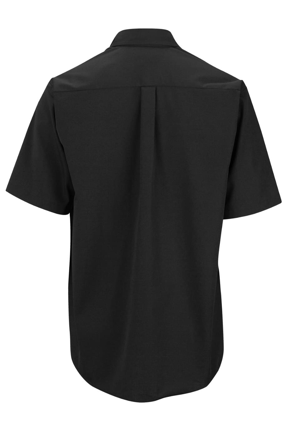 EDWARDS EASY CARE POPLIN SHORT SLEEVE MENS SHIRT - Back View