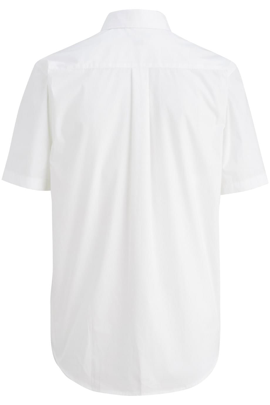 EDWARDS COMFORT STRETCH SHORT SLEEVE MENS SHIRT - Back View