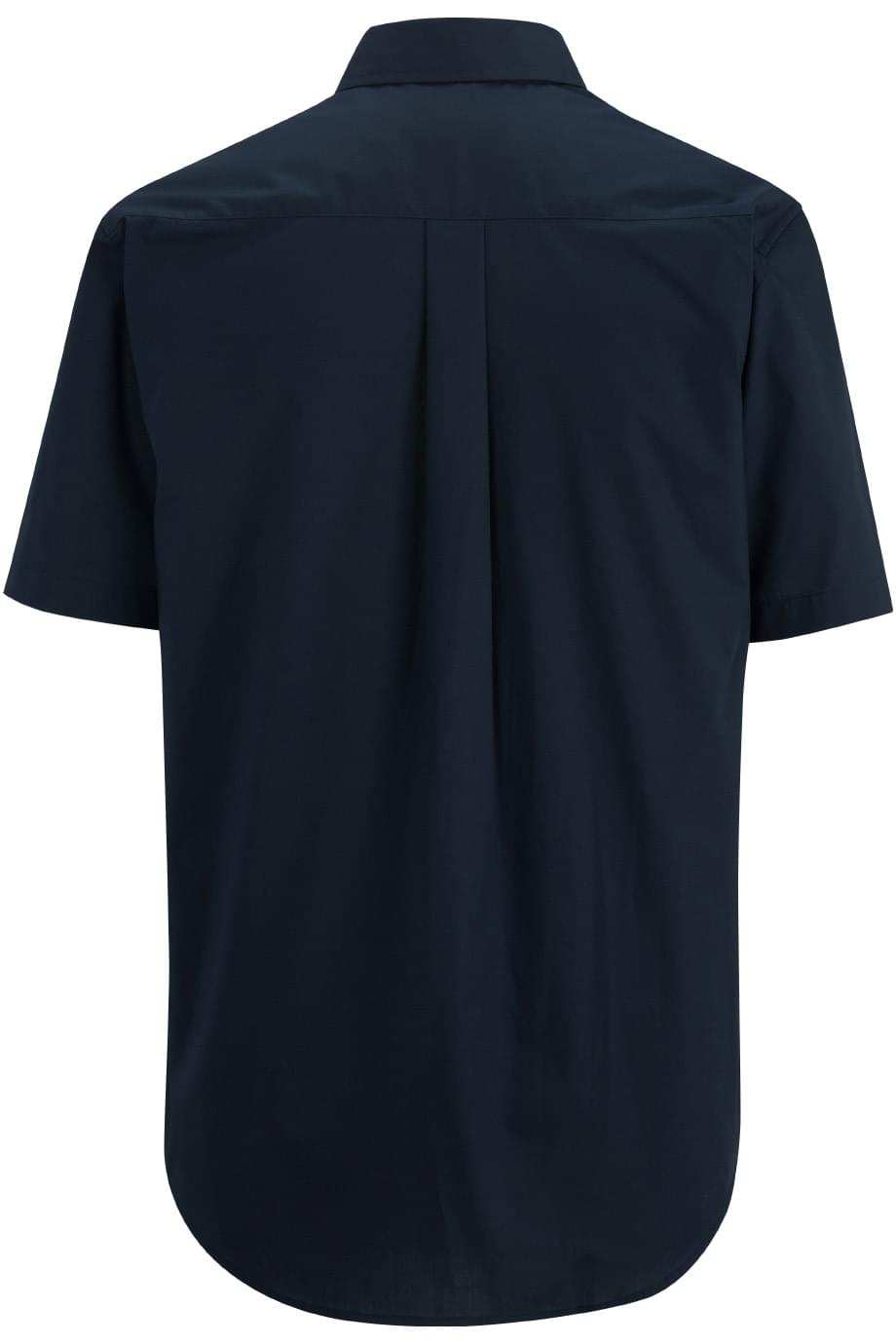 EDWARDS COMFORT STRETCH SHORT SLEEVE MENS SHIRT - Back View