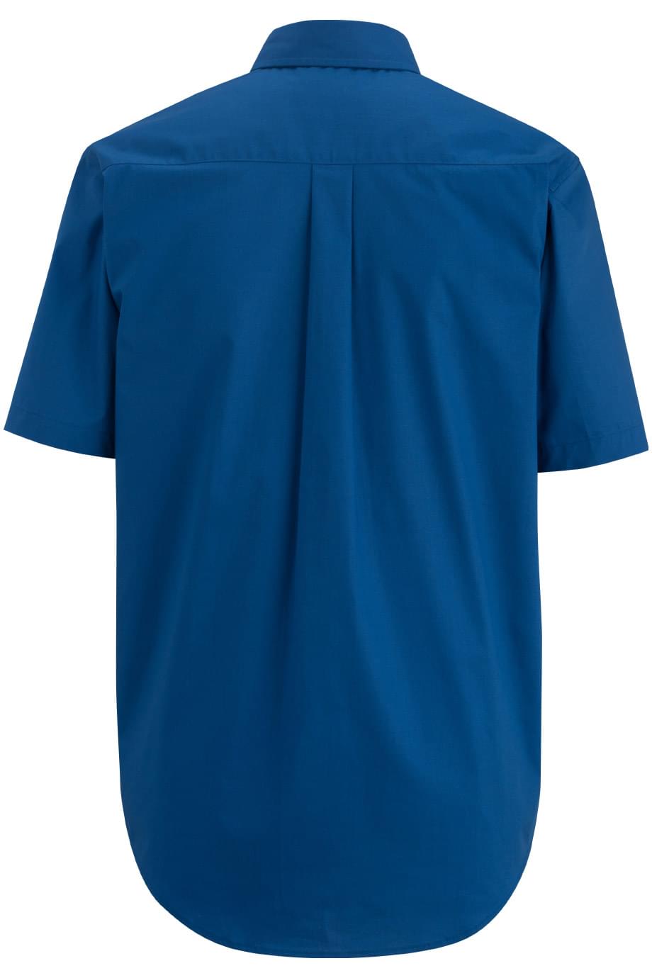 EDWARDS COMFORT STRETCH SHORT SLEEVE MENS SHIRT - Back View