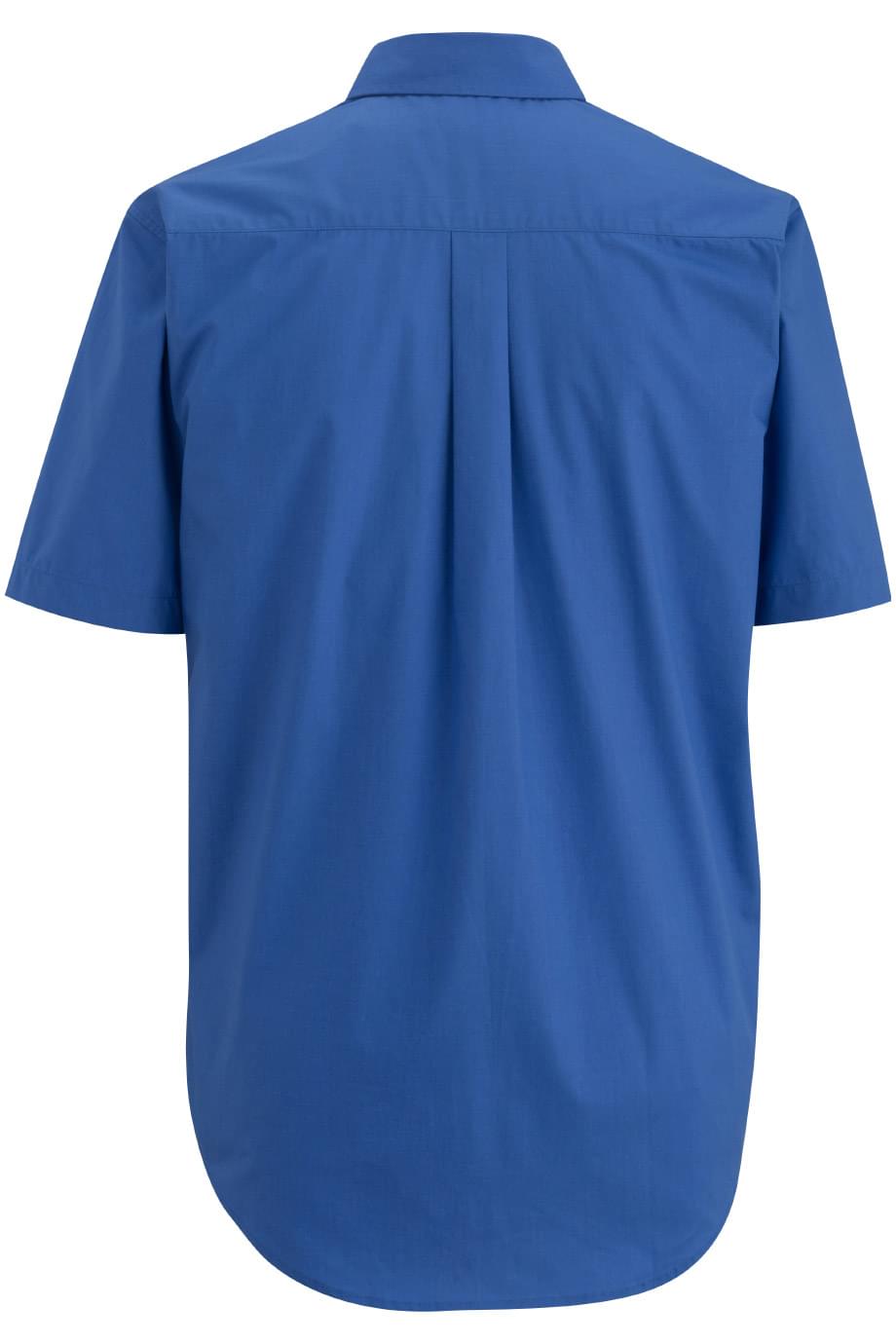 EDWARDS COMFORT STRETCH SHORT SLEEVE MENS SHIRT - Back View