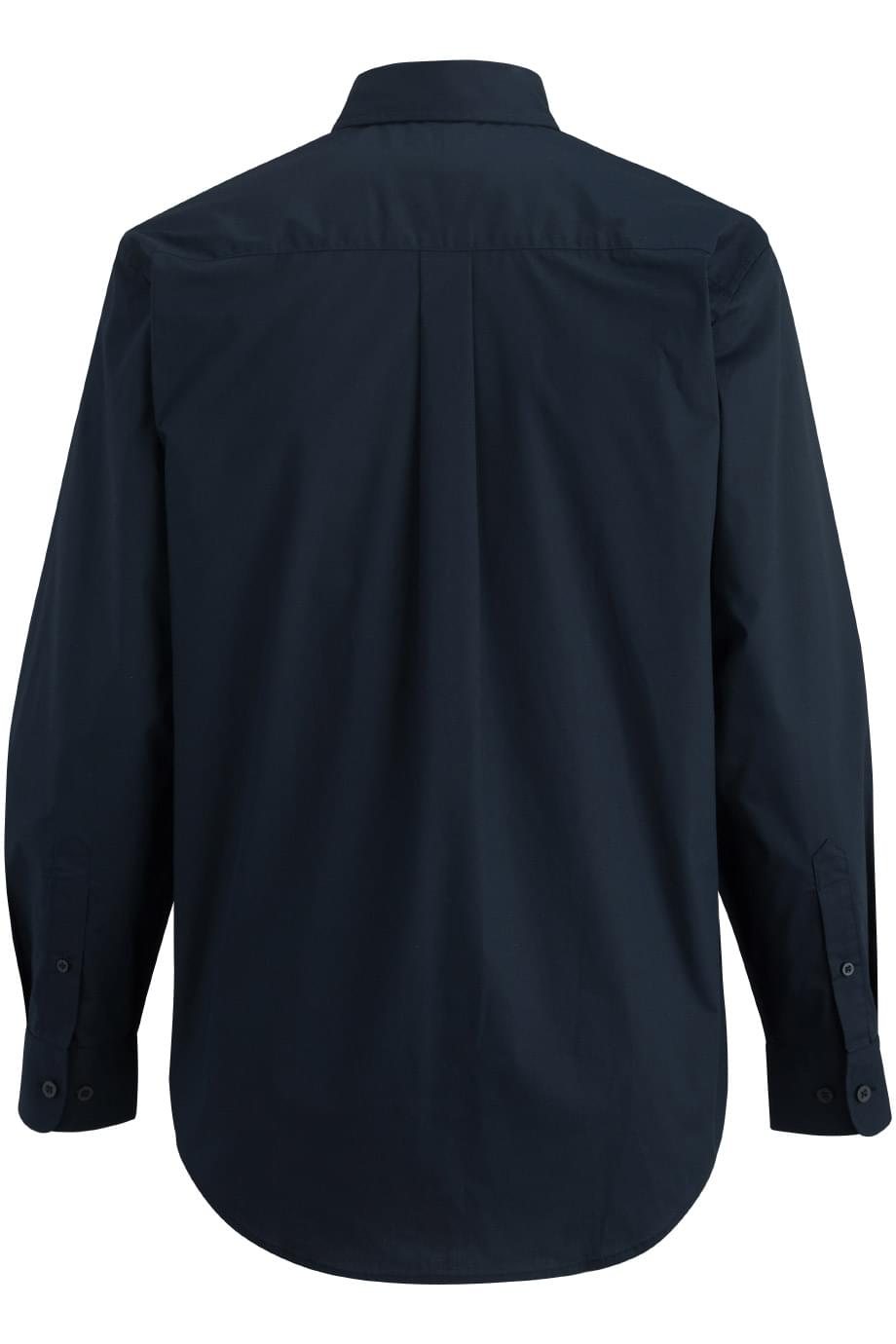 EDWARDS COMFORT STRETCH LONG SLEEVE MENS SHIRT - Back View