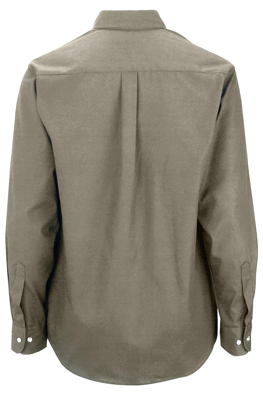 EDWARDS EASY CARE POPLIN LONG SLEEVE MENS SHIRT - Back View