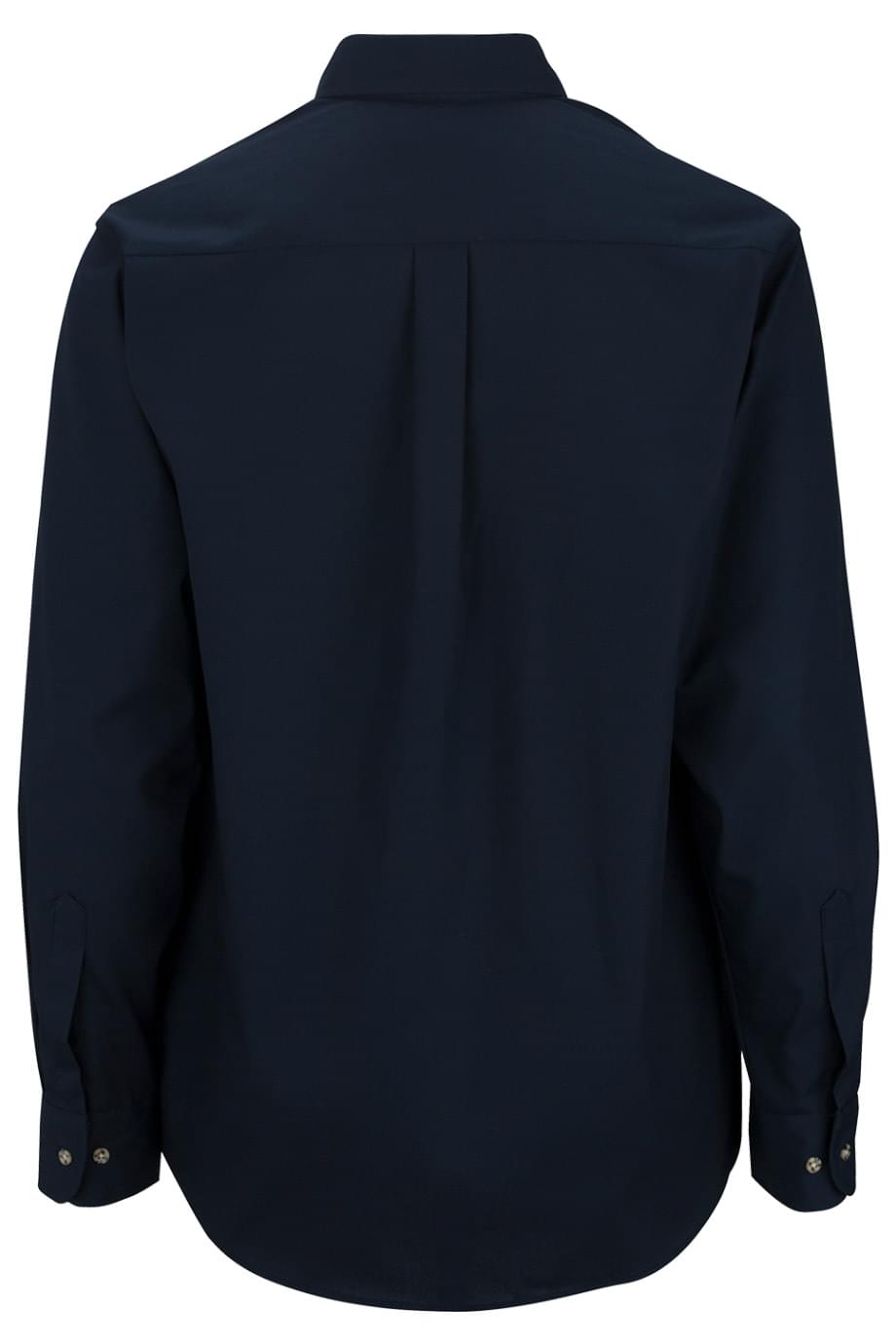 EDWARDS EASY CARE POPLIN LONG SLEEVE MENS SHIRT - Back View