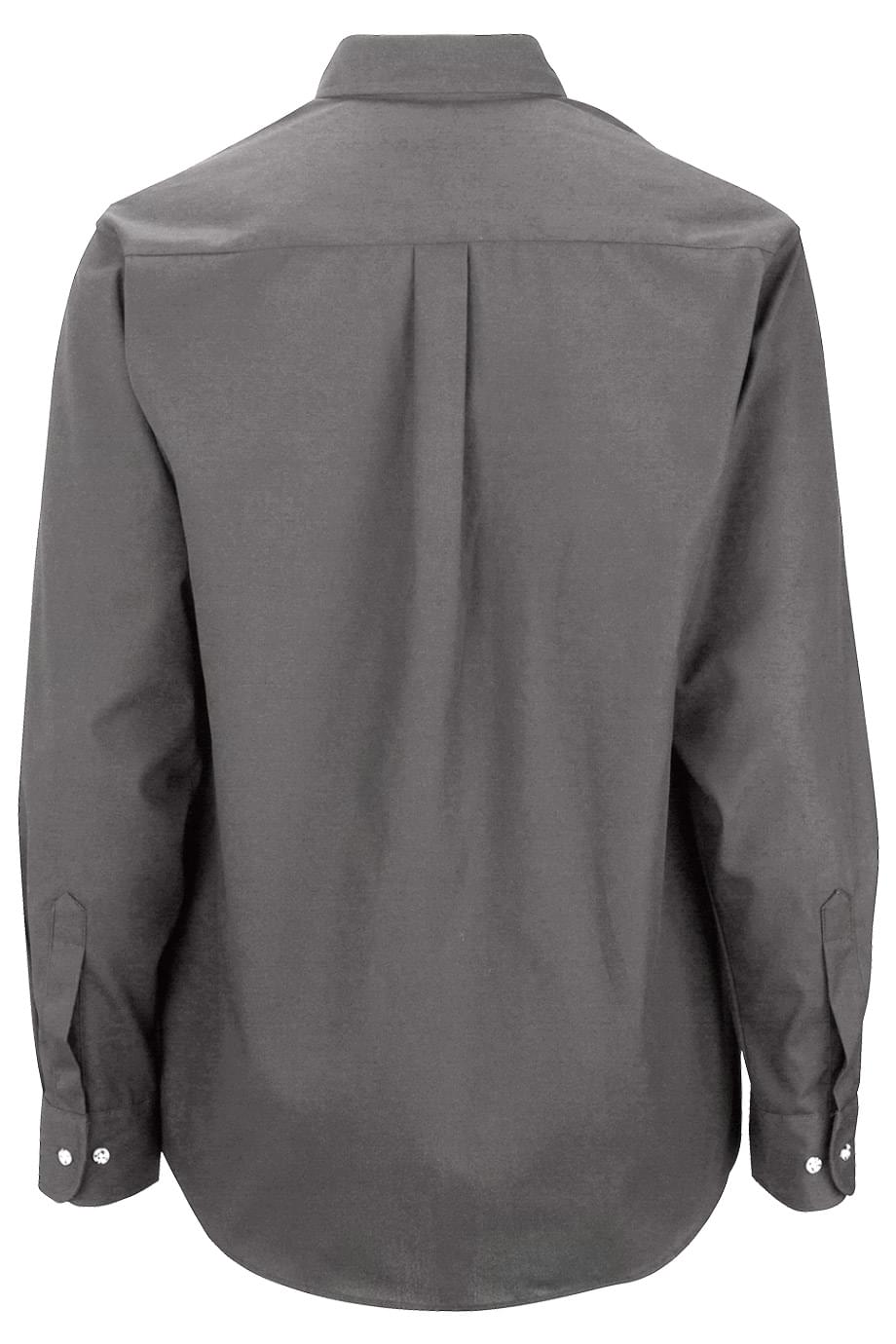 EDWARDS EASY CARE POPLIN LONG SLEEVE MENS SHIRT - Back View