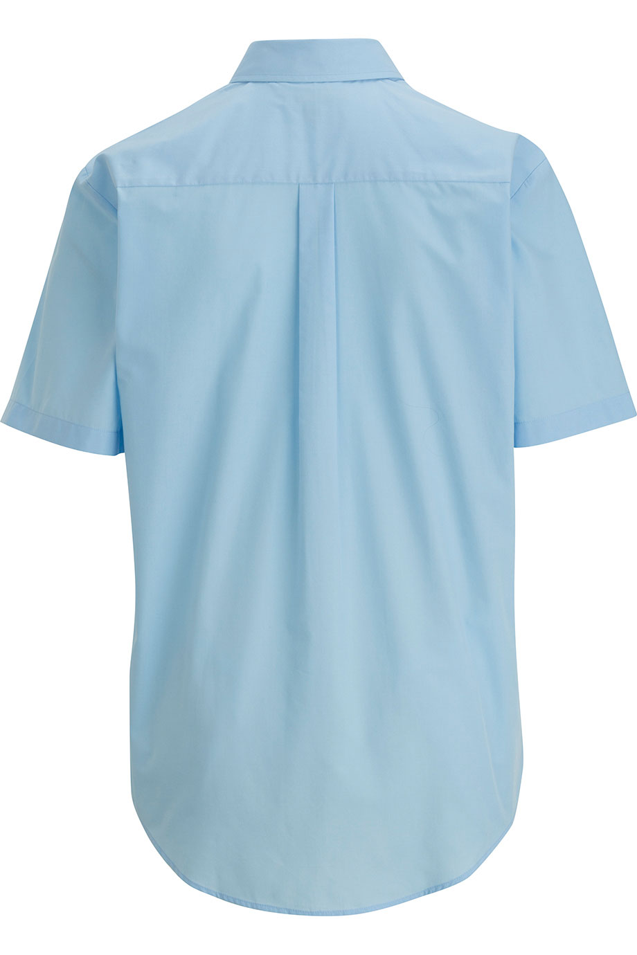 EDWARDS ESSENTIAL BROADCLOTH SHORT SLEEVE MENS SHIRT - Back View
